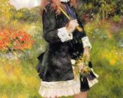 皮埃尔 奥古斯特 雷诺阿 : Girl with a Parasol, Aline Nunes